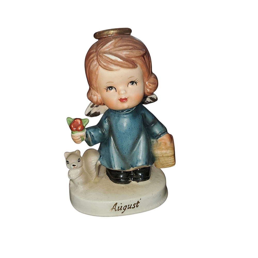 Vintage August Angel Figurine